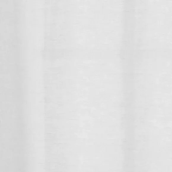 Threshold Light Filtering 100% Linen Single White Curtain Panel 54" x 95" - Picture 5 of 8